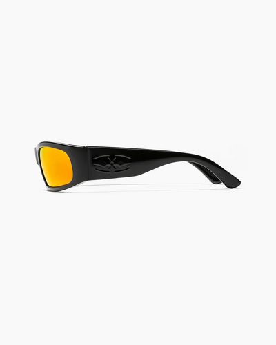 RITUAL VISION Sunglasses - Parasite BLACK / ORANGE REFLECTIVE POLARISED / Kacamata Hitam Ritual Indonesia