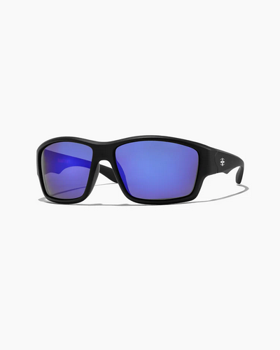 RITUAL VISION Sunglasses - The Decline MATTE BLACK / BLUE REFLECTIVE POLARISED / Kacamata Hitam Ritual Indonesia