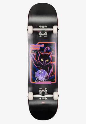 Skateboard Globe G1 Master Of Chaos 8.0" Complete - Black Cat  / Fullset Skateboard Globe