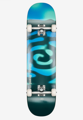 Skateboard Globe G0 Pond 8.0" Complete - Blue/Green / Fullset Skateboard Globe