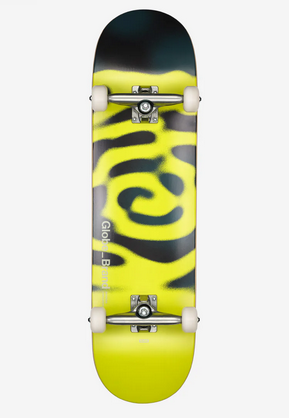Skateboard Globe G0 Pond 8.5" Complete - Toxic/Swamp   / Fullset Skateboard Globe