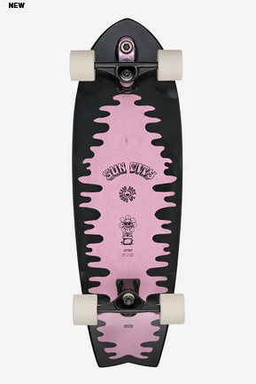 Skateboard Surfskate - Globe Sun City Lazy Daisy Surf Skate 30"
