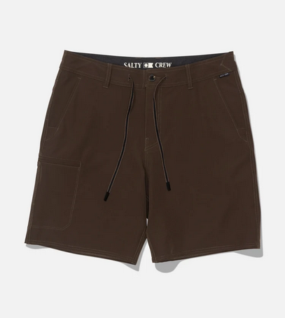 Salty Crew Transom Tech Short - Washed brown
