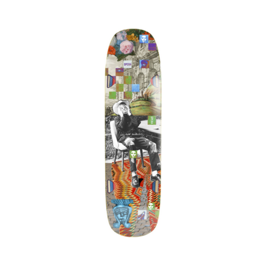 Skateboard Deck Opera Sam Becket "Collage" - Multi 8.75" / Papan Skateboard Opera