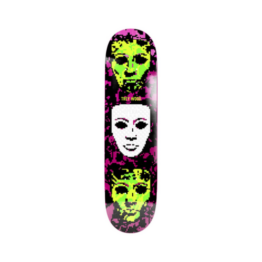 Skateboard Deck Opera Trey Wood "Digital" - Pink 9.0" / Papan Skateboard Opera