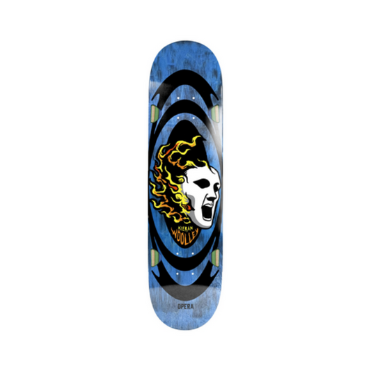 Skateboard Deck Opera Kieran Wooley "Screaming Mask" - Blue Bleed 9.0" / Papan Skateboard Opera