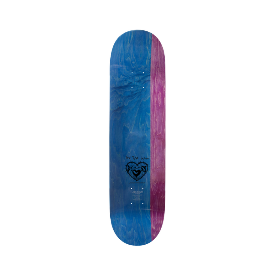Skateboard Deck Jacuzzi - Jackson Pilz "Headache" - Grey 9.125" / Jual Papan Skateboard Jacuzzi