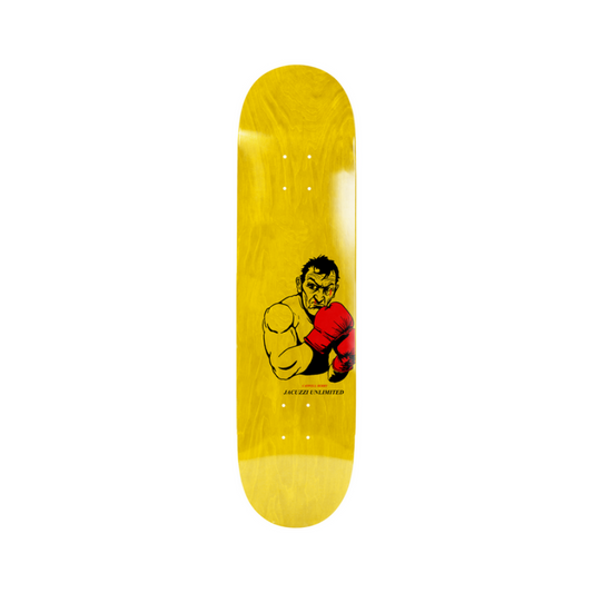 Skateboard Deck Jacuzzi - Caswell Berry "KO" - Yellow 8.25" / Jual Papan Skateboard Jacuzzi