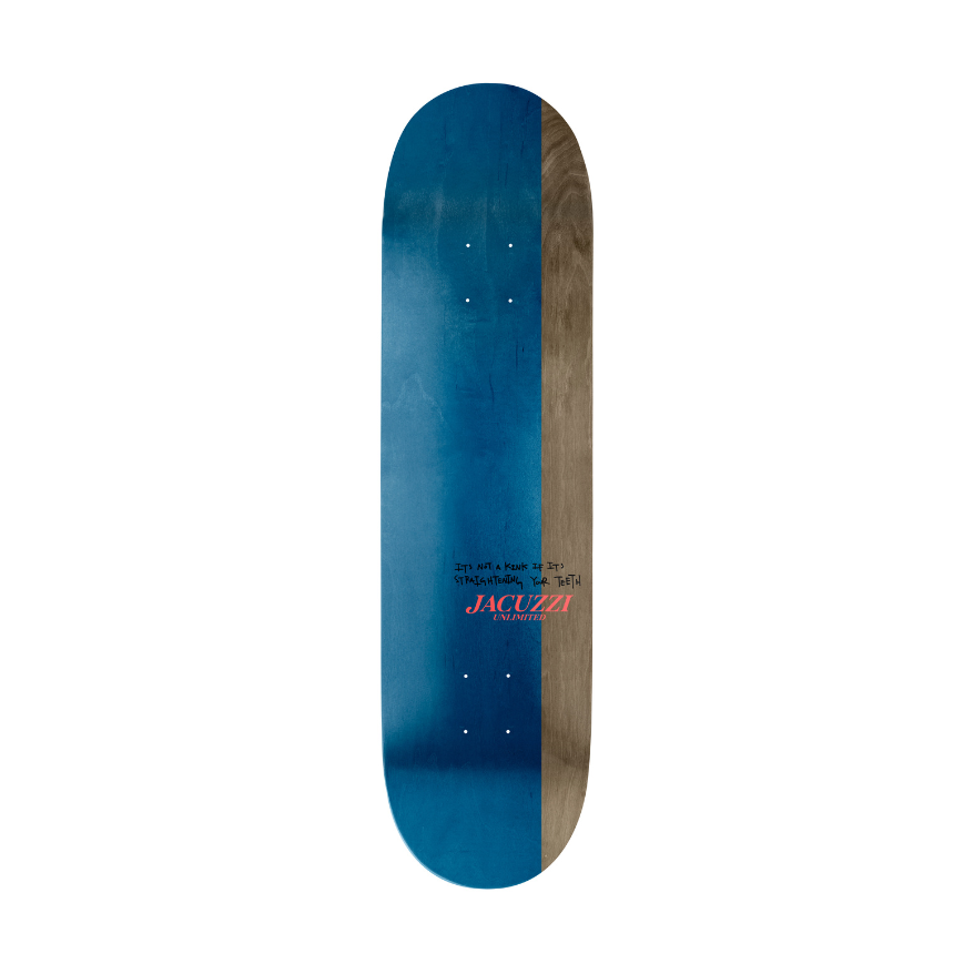 Papan Skateboard Jacuzzi Zander Mitchell Chain Mail Ex7 Deck - 8.375"