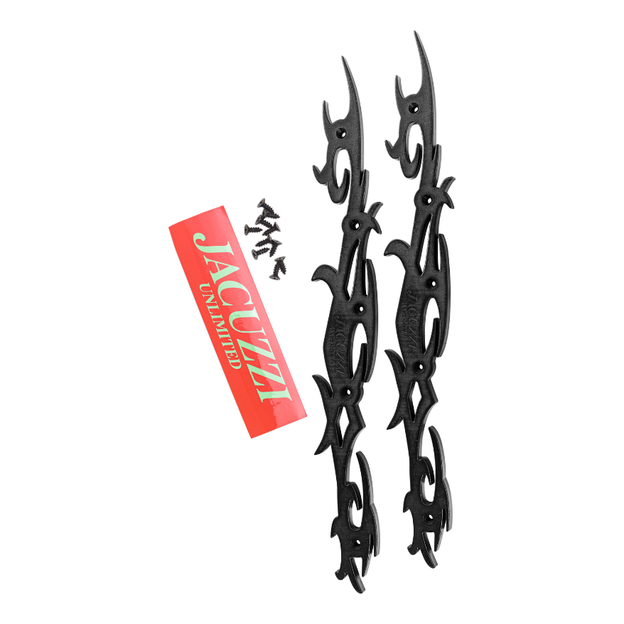 Skateboard Accessories Jacuzzi Tribal Rails - Black