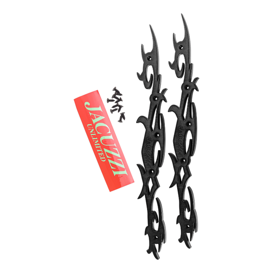 Skateboard Accessories Jacuzzi Tribal Rails - Black