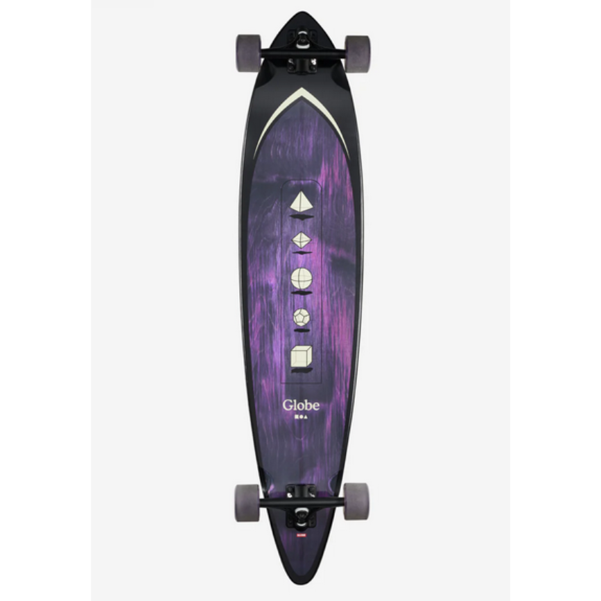 Globe Pintail 44" Longboard Purple/Shape Faze / Jual Skateboard Longboard Cruiser