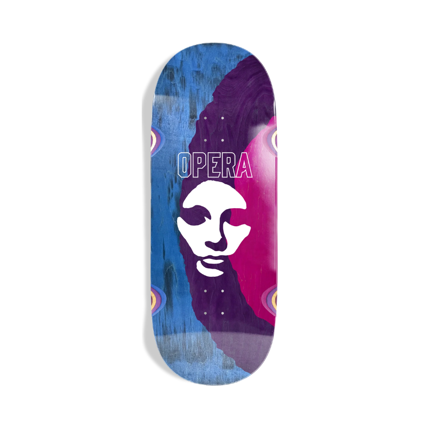 Papan Skateboard Opera - Triple Torn Big Mask Ex7 Deck - 12"