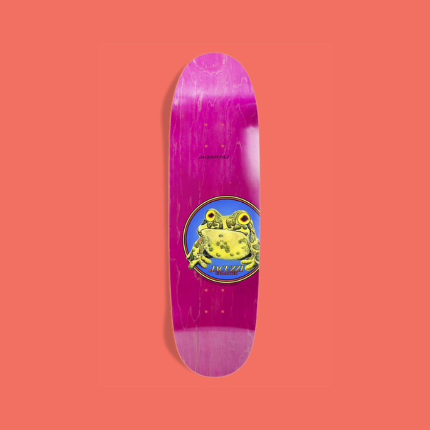 Skateboard Deck Jacuzzi Jackson Pilz Toad 9.125" / Papan Skateboard Jacuzzi Unlimited