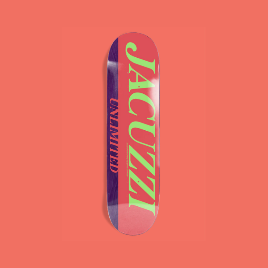 Skateboard Deck Jacuzzi - Flavor 8.5" / Papan Skateboard Jacuzzi