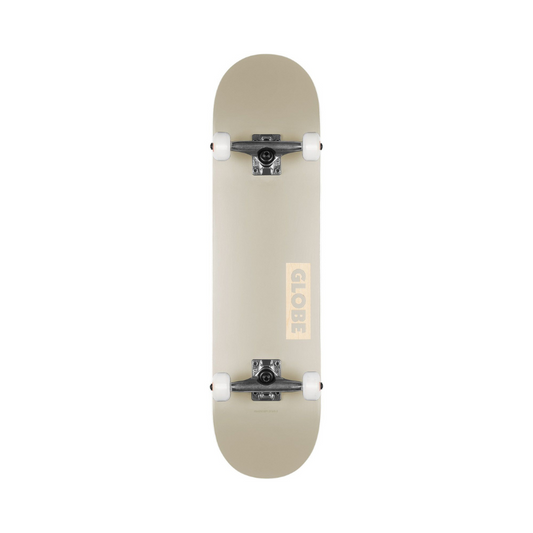 Globe Goodstock Off White 8.0 Complete Skateboard / Globe Skateboard Fullset
