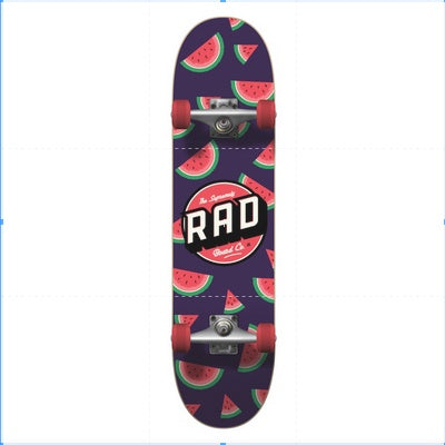 Rad Watermelon Dude Crew Complete Skateboard 7.75" / Skateboard Fullset