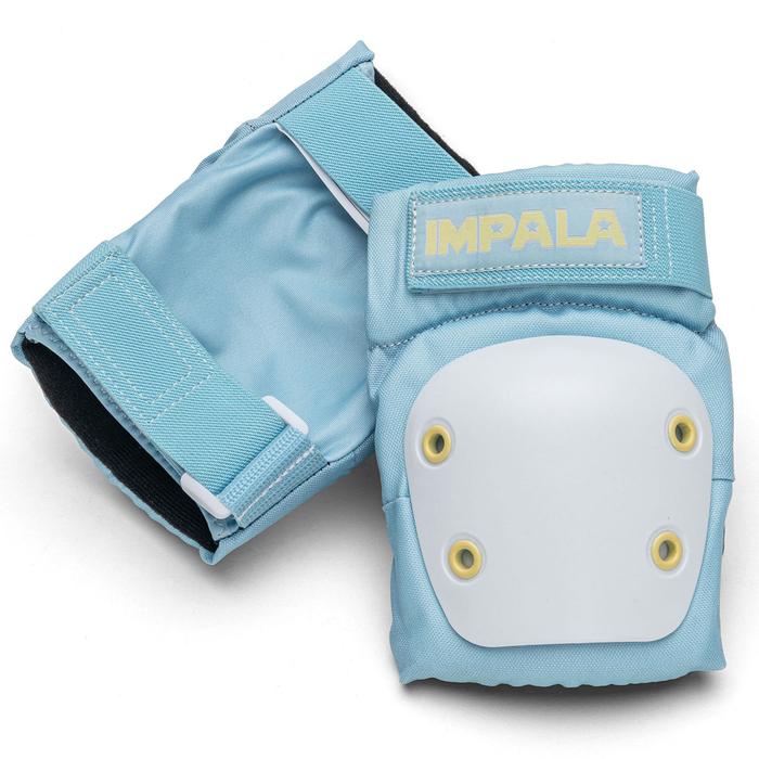 Impala Protective Set - Sky Blue/Yellow / Sepatu Roda Protective