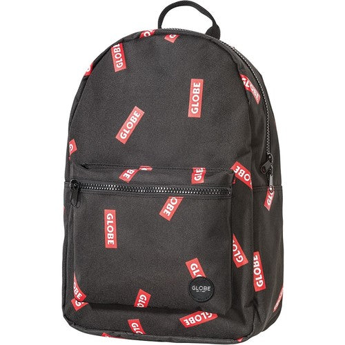 Globe Deluxe Backpack Black Red