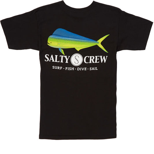 Salty Crew Mahi S/s Tee (Black)