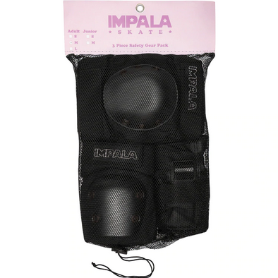 Impala Protective Set - Black / Sepatu Roda Protective
