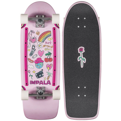 Skateboard Impala Latis - Art Baby Girl 31" Cruiser / Jual Skateboard Cruiserboard Impala