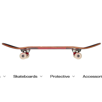 Skateboard Impala Blossom - Poppy  Red 8.0 Complete Fullset