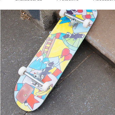 Skateboard Impala Serpens - Art Baby Girl 8.25 Complete Fullset