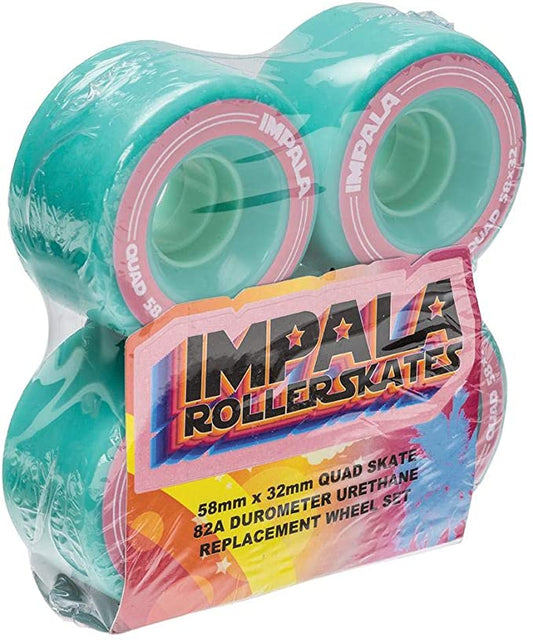 Impala Replacement Wheel 4 pack - Aqua