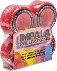 Impala Replacement Wheel 4 pack - Red